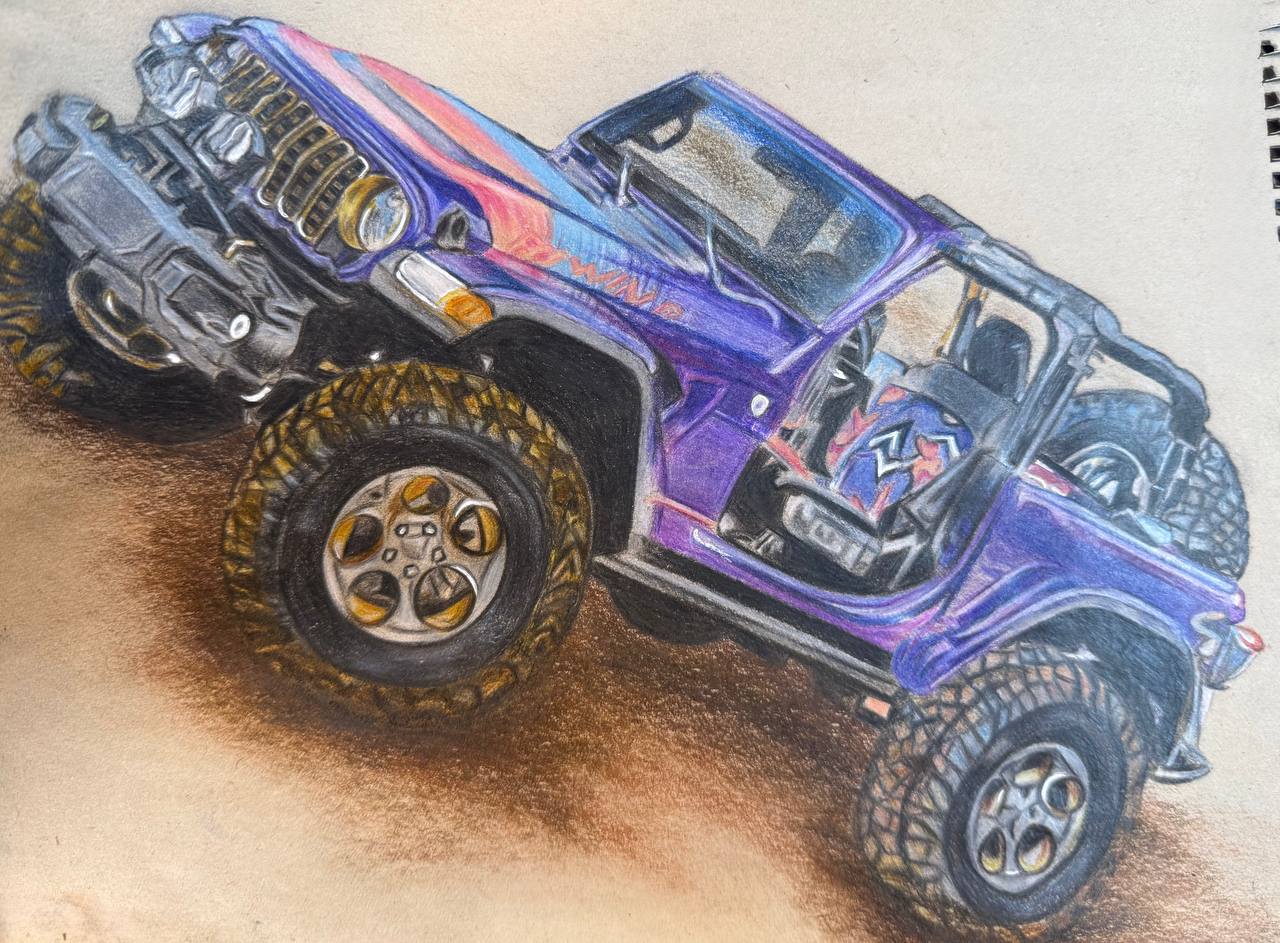 آموزش نقاشی سیاه قلم